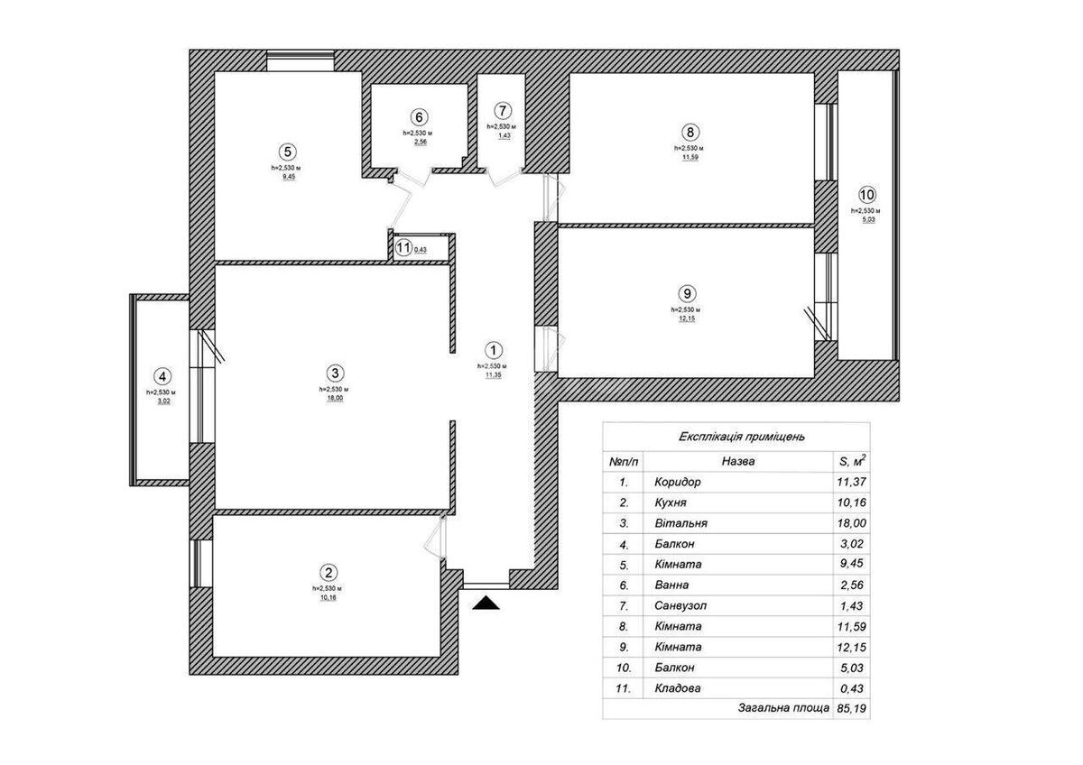 4k apartment vul. Svjatoshyns'ka 65952612
