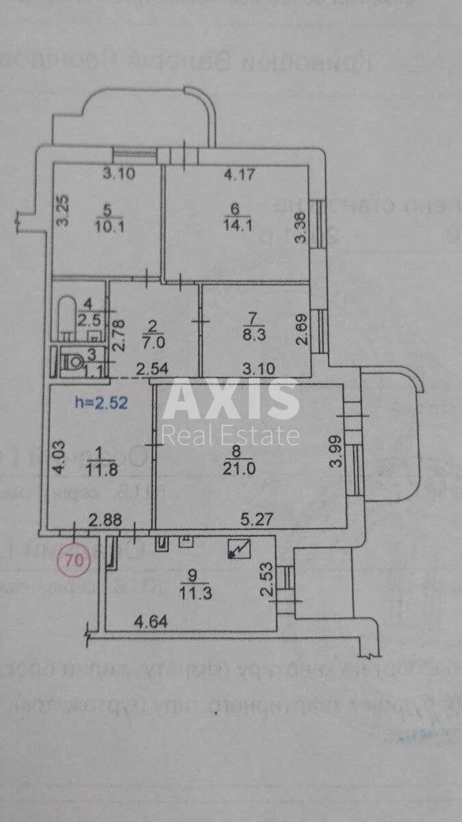 4k apartment vul. Azerbajdzhans'ka 16/25015713