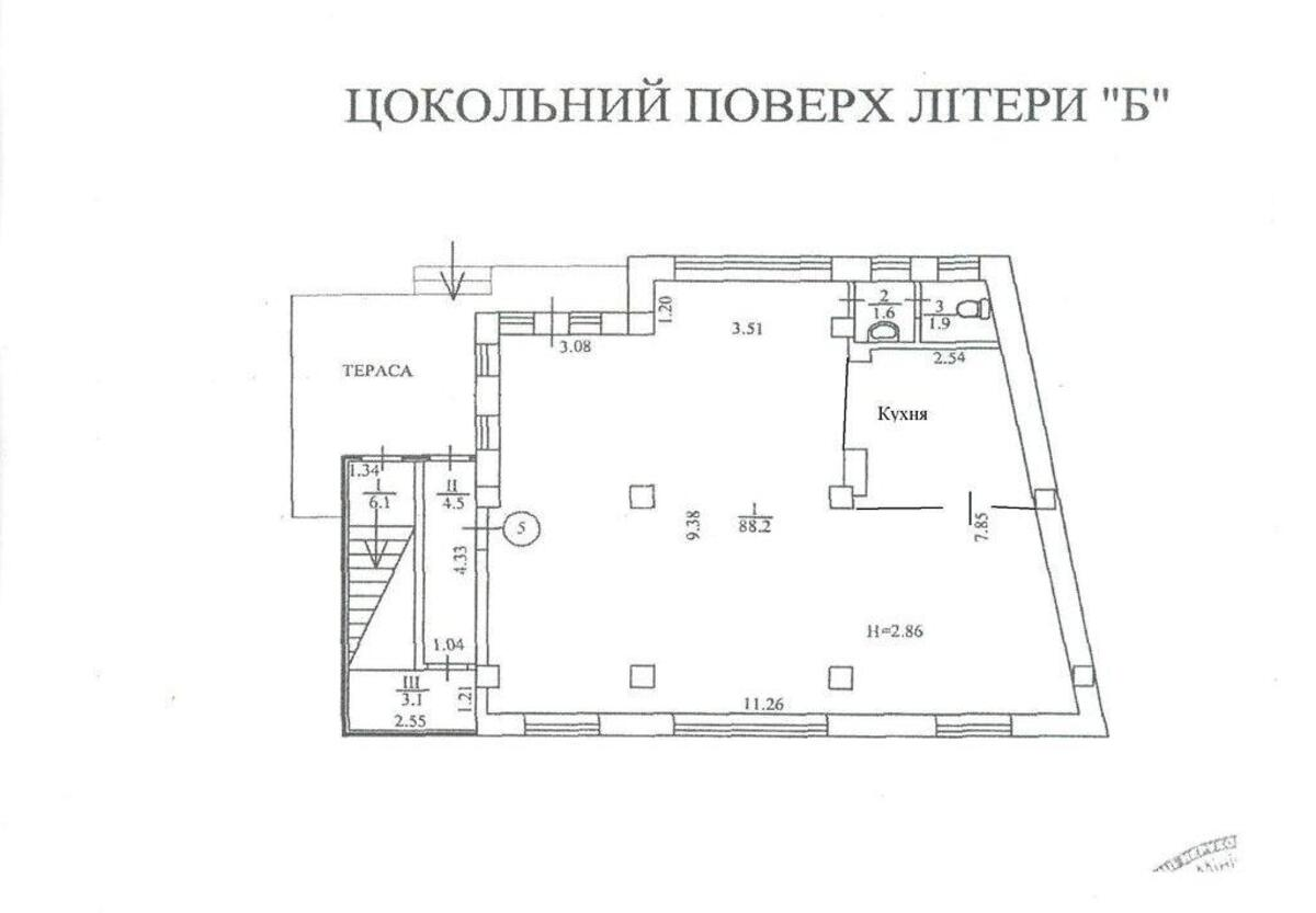Офис ул. Василия Тютюнника 5А, 91м2537259