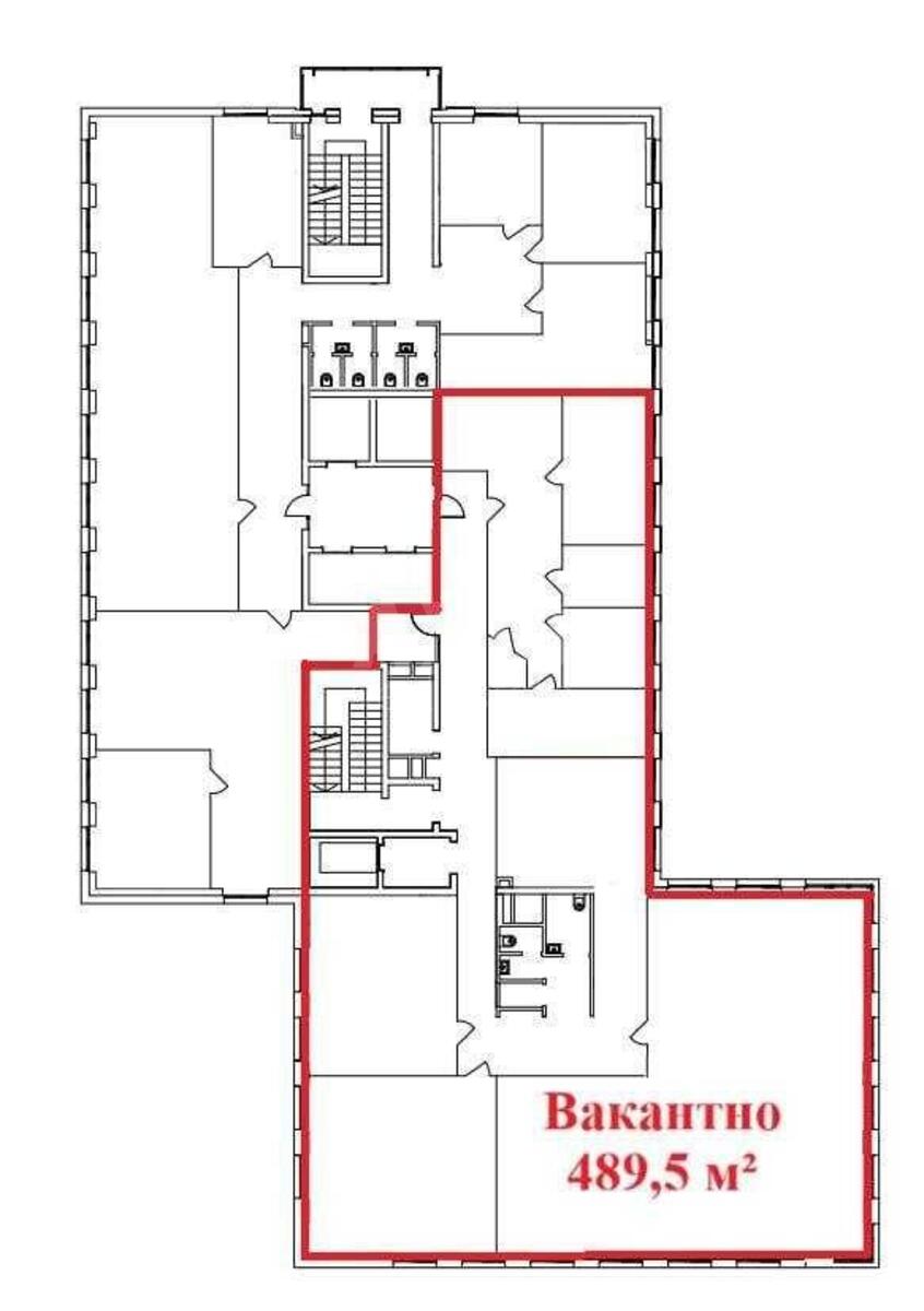 Office vul. Lejpcyz'ka 15, 490m25