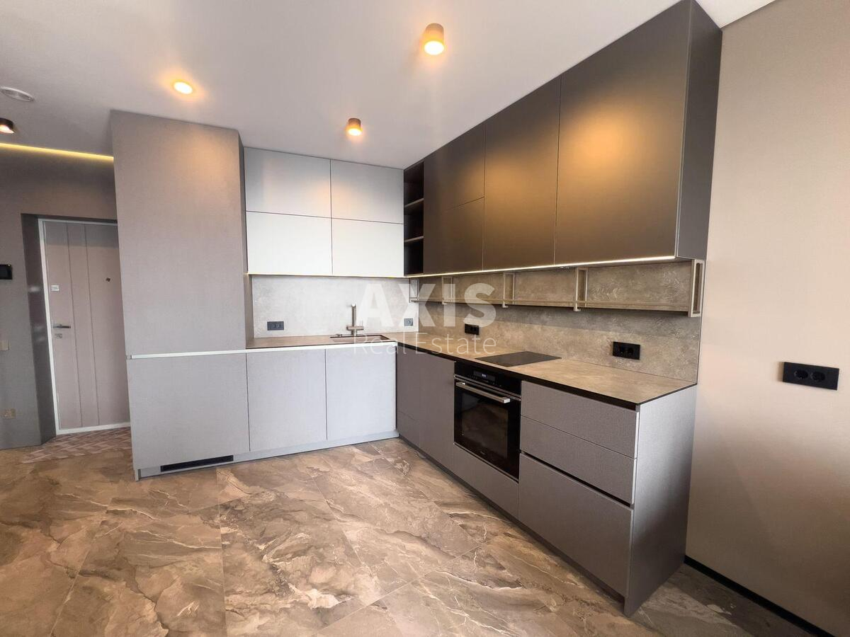 1k apartment nab. Dniprovs'ka 15Ж