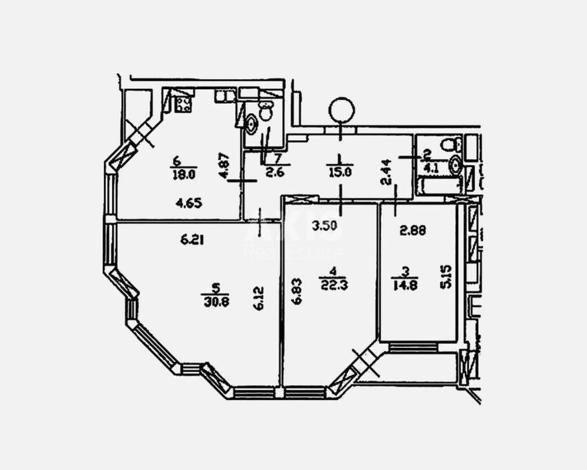 3k apartment vul. Geroi'v Oborony 10а17