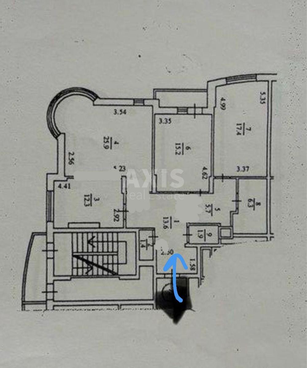3k apartment vul. Pushynoi' Feodory 1910