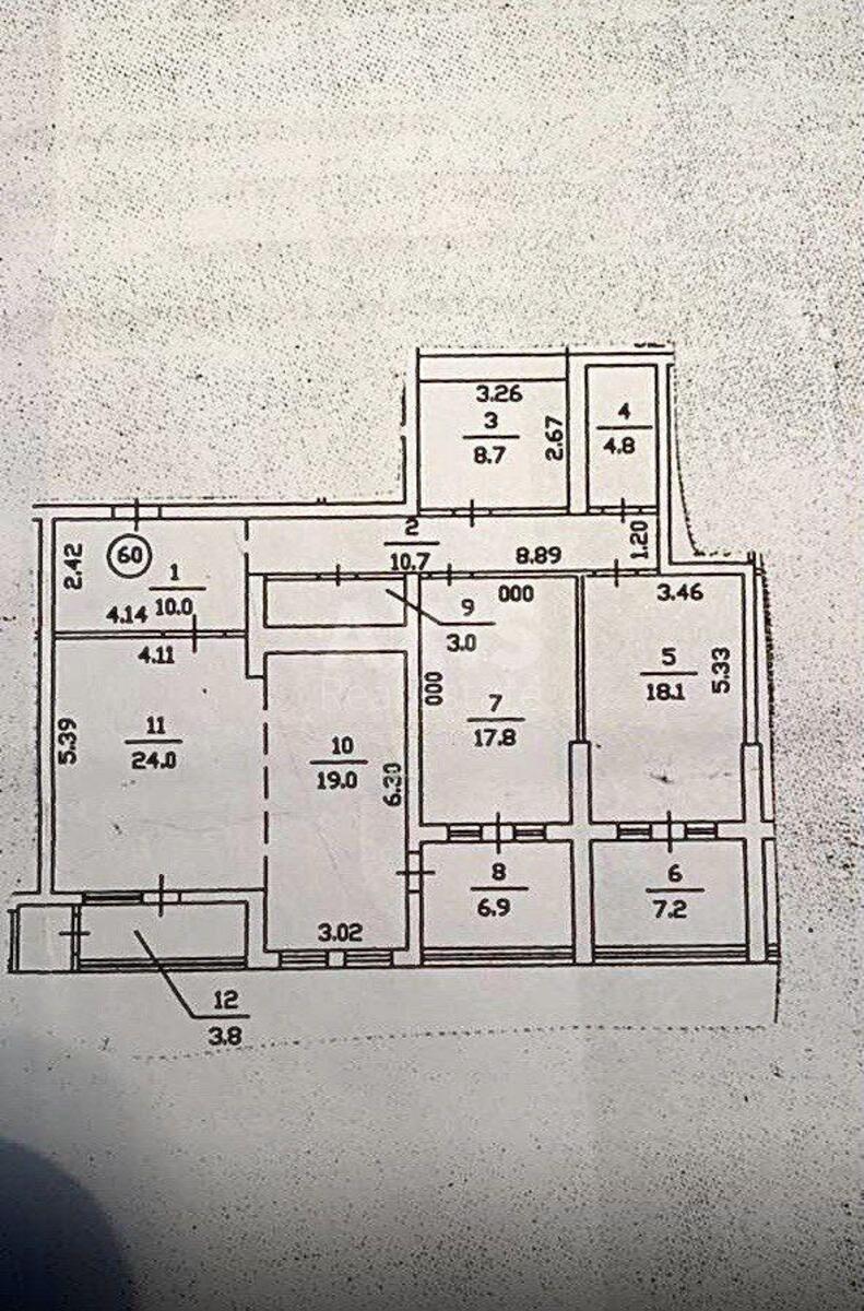 3k apartment vul. Saksagans'kogo 121615634
