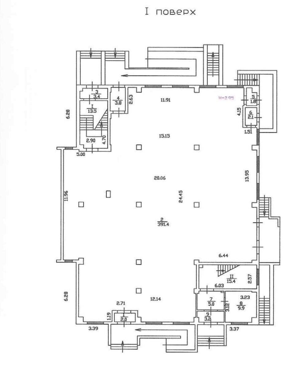 Service object vul. Kadets'kyj gaj 3, 1390m2576903