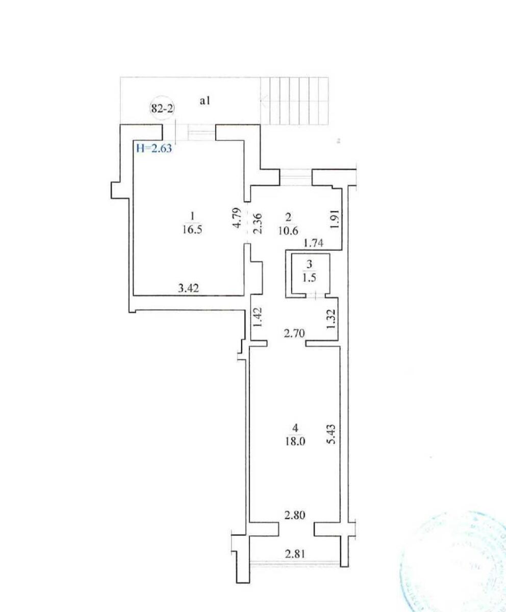 Trade object vul. Myloslavs'ka 39/48, 112m2595731