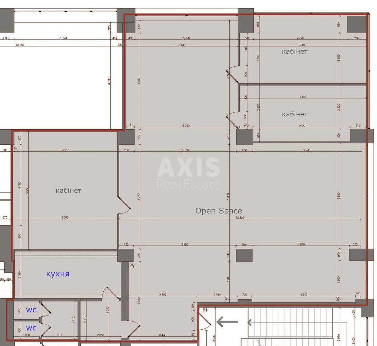 Office prov. Ohtyrs'kyj 7, 250m2571254