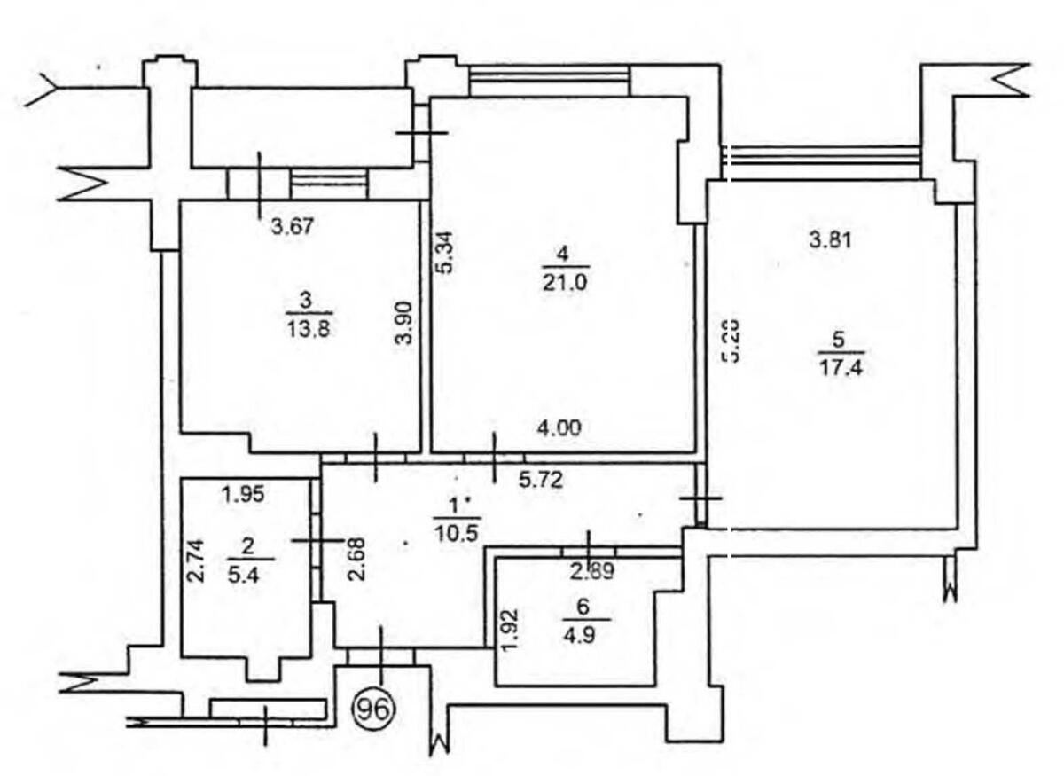 2k apartment vul. Dragomyrova Myhajla 5588998