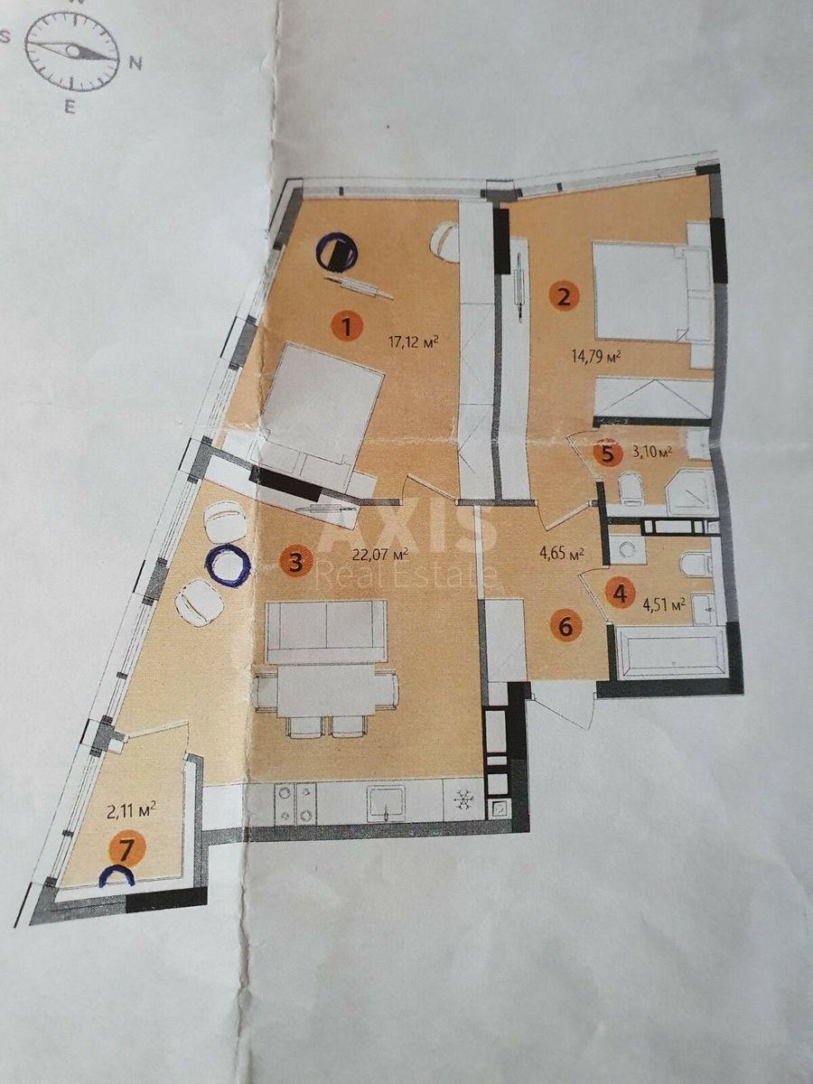 2k apartment vul. Berkovec'ka 60