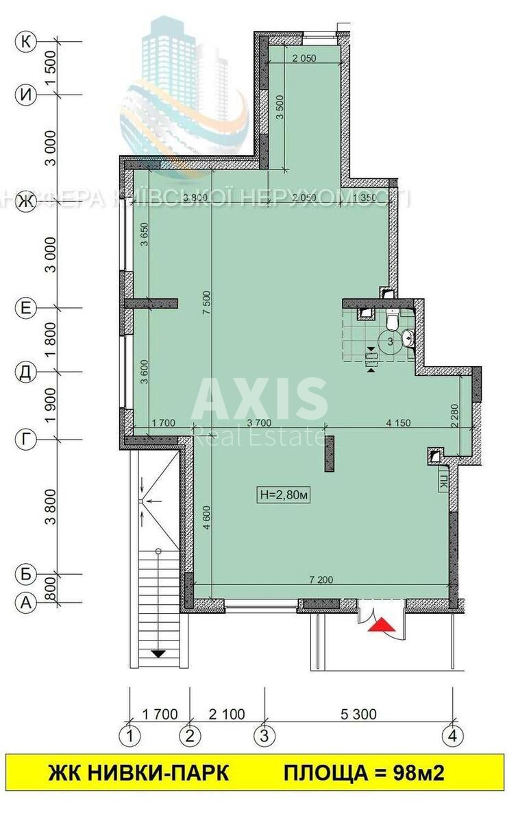Объект торговли пр-т Берестейский 67А, 100м2543220