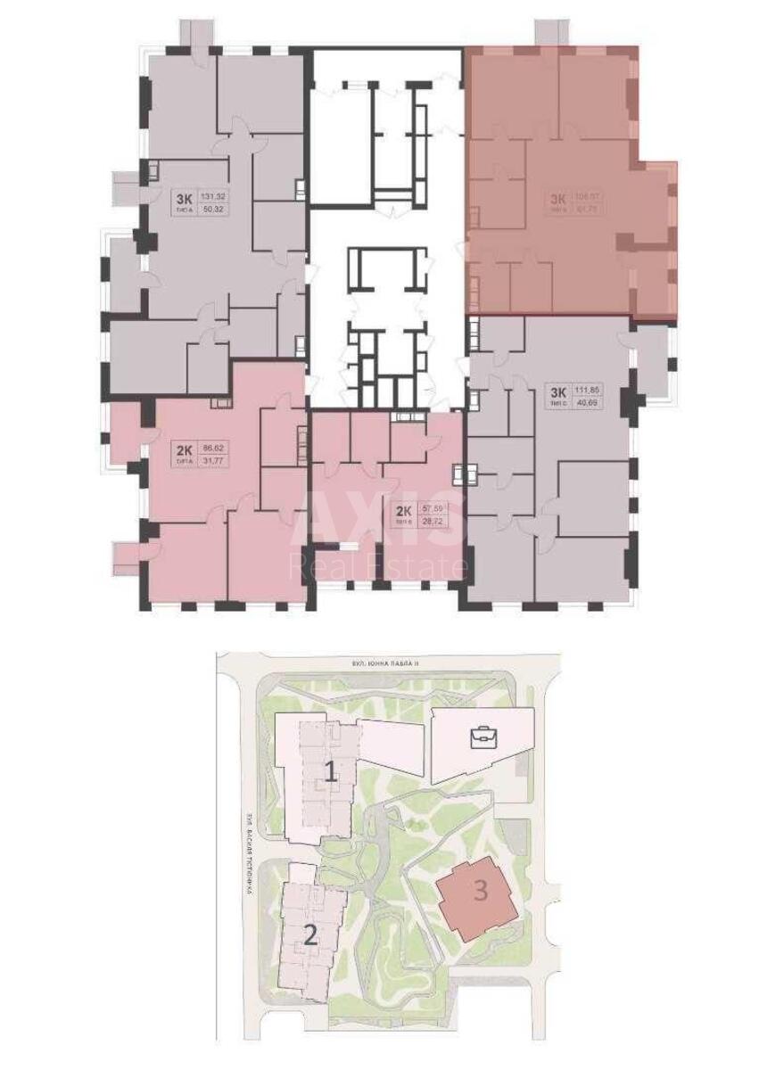 3k apartment vul. Barbjusa Anri 39/2570443
