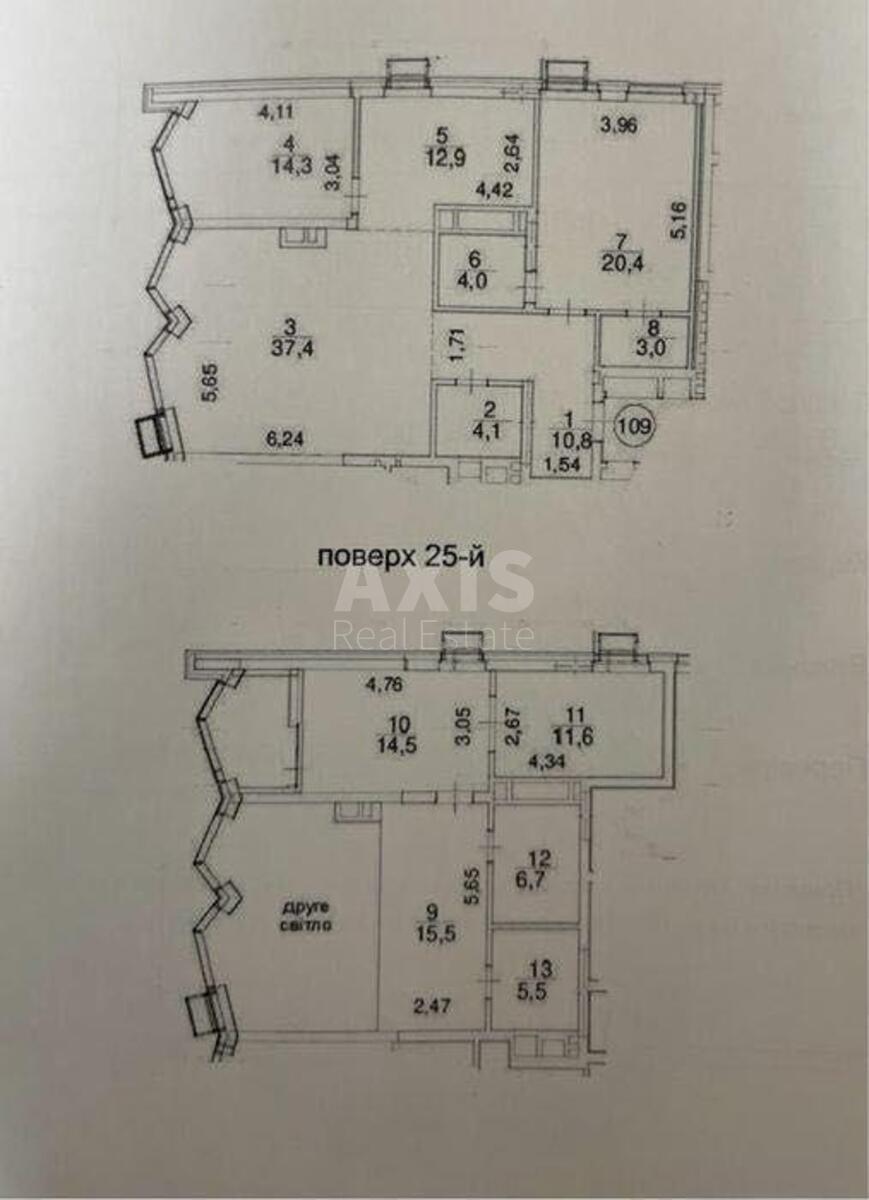 5k apartment vul. Lypkivs'kogo Vasylja Mytropolyta 38А9