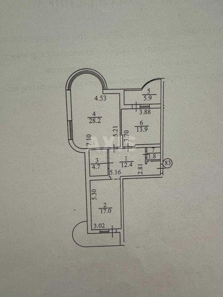 2k apartment vul. Osvity 14А11