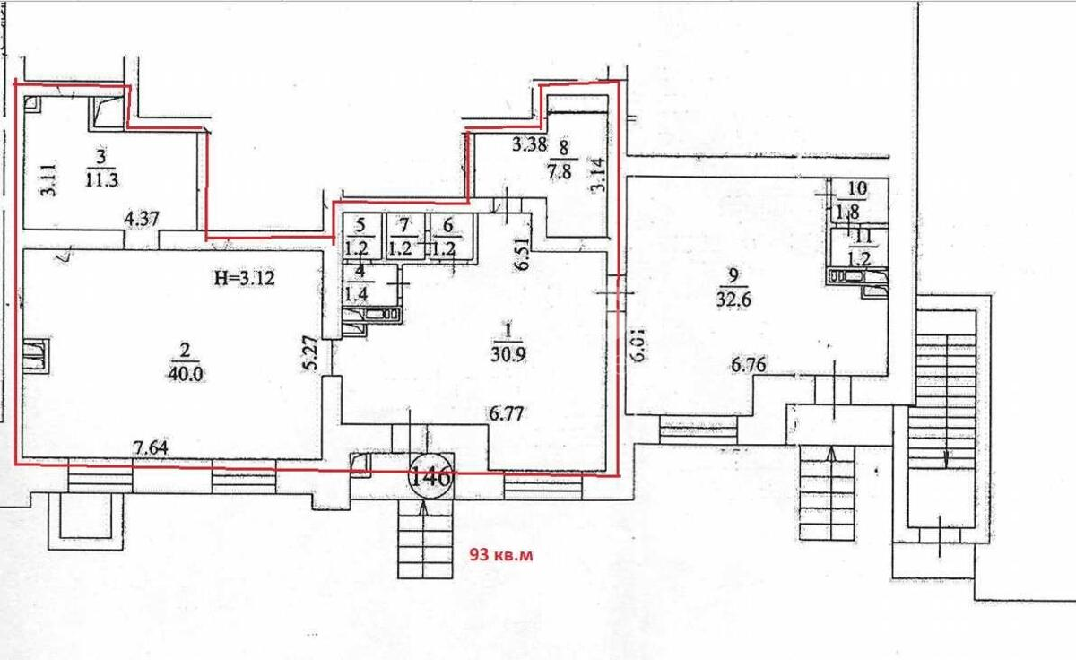 Объект торговли ул. Алматинская 39, 93м2612857