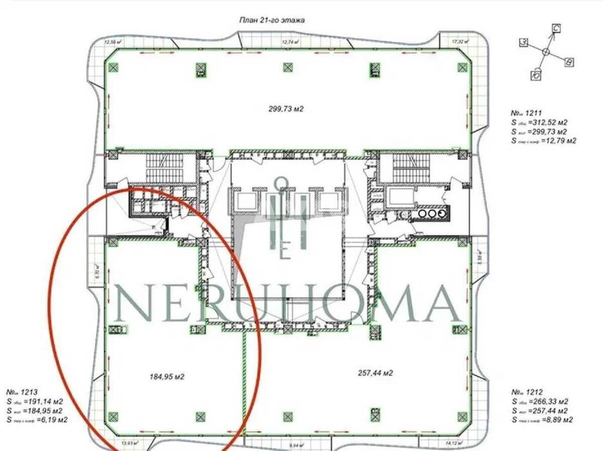 3k apartment vul. Mechnykova 11А620436