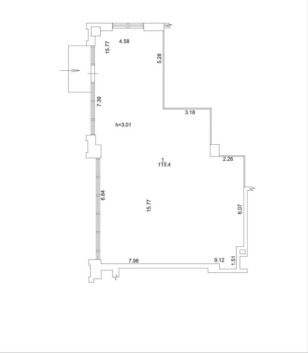 Service object vul. Saperne Pole 5, 198m2605050