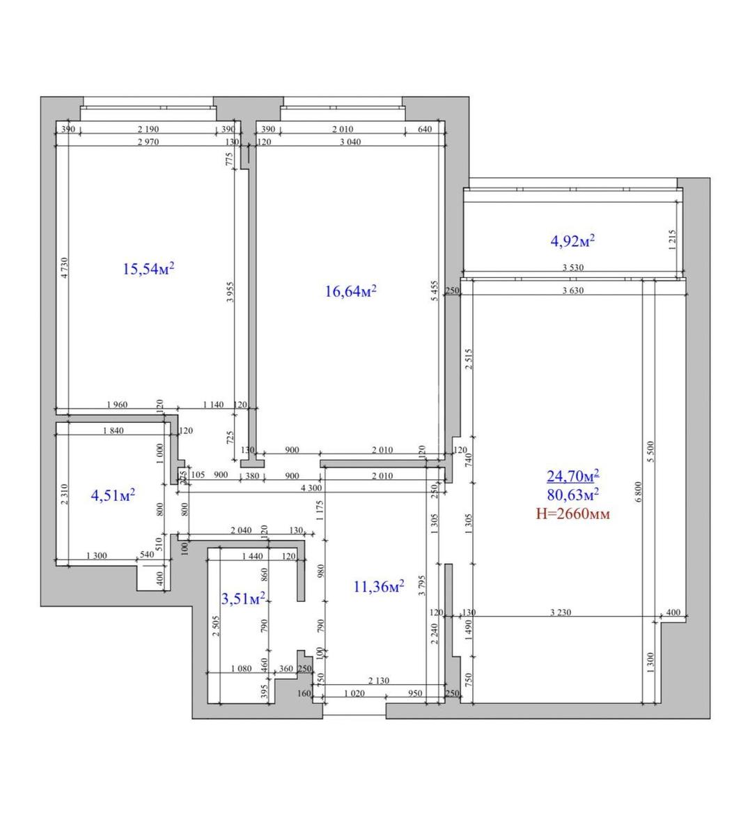 2k apartment vul. Oleksandra Olesja 4А6