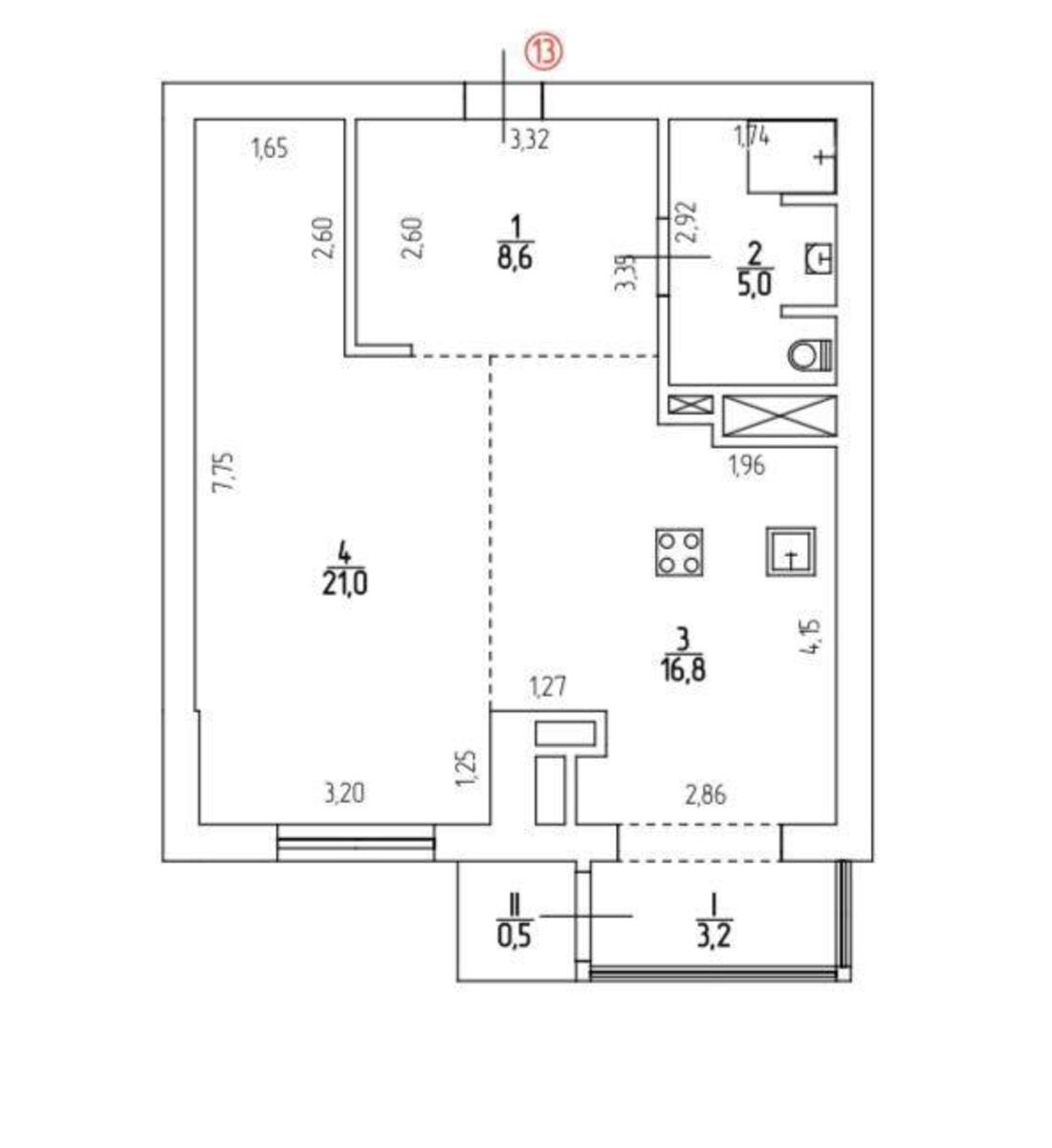 1к квартира ул. Красноткацкая 435845513
