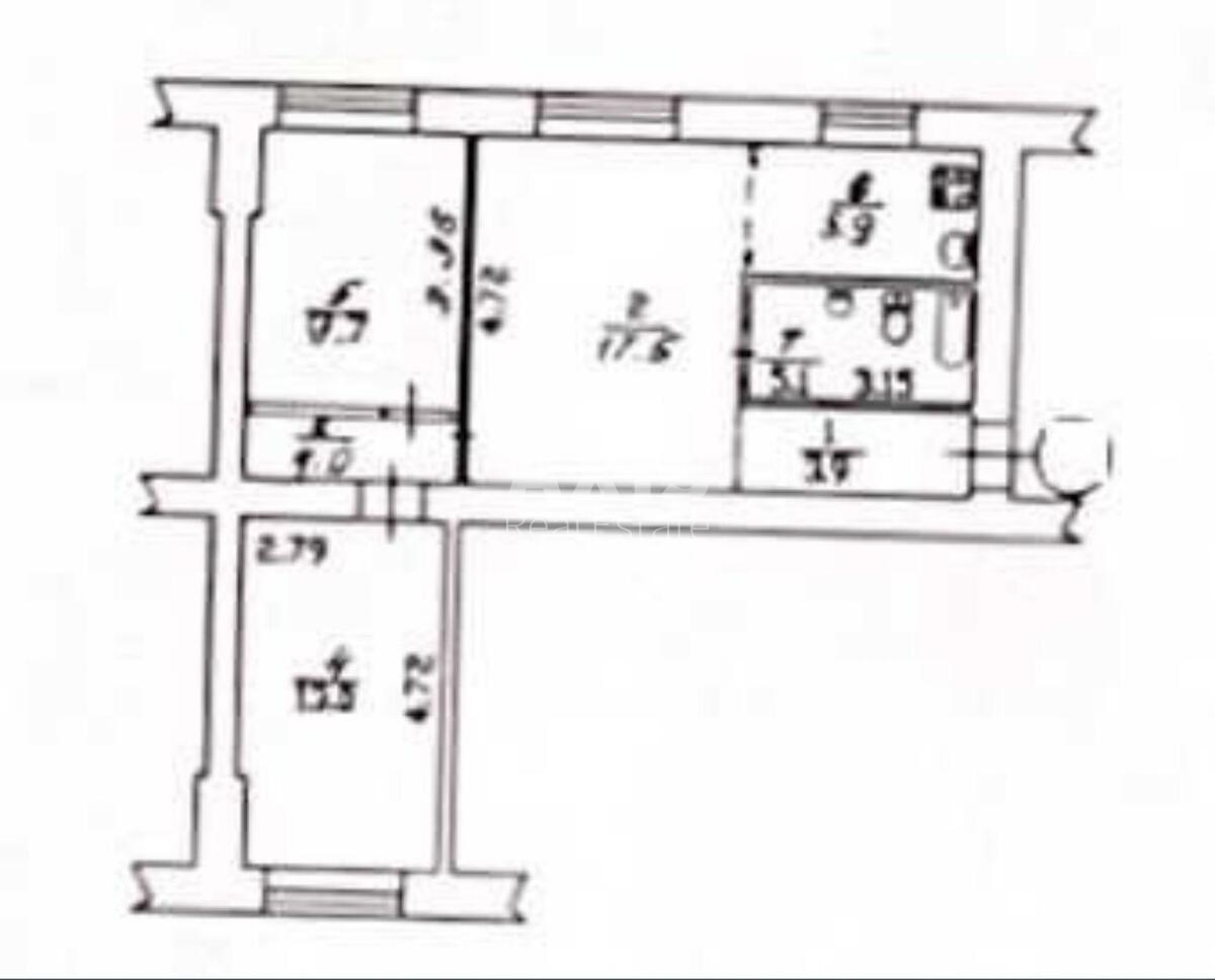 3k apartment vul. Novodarnyc'ka 276