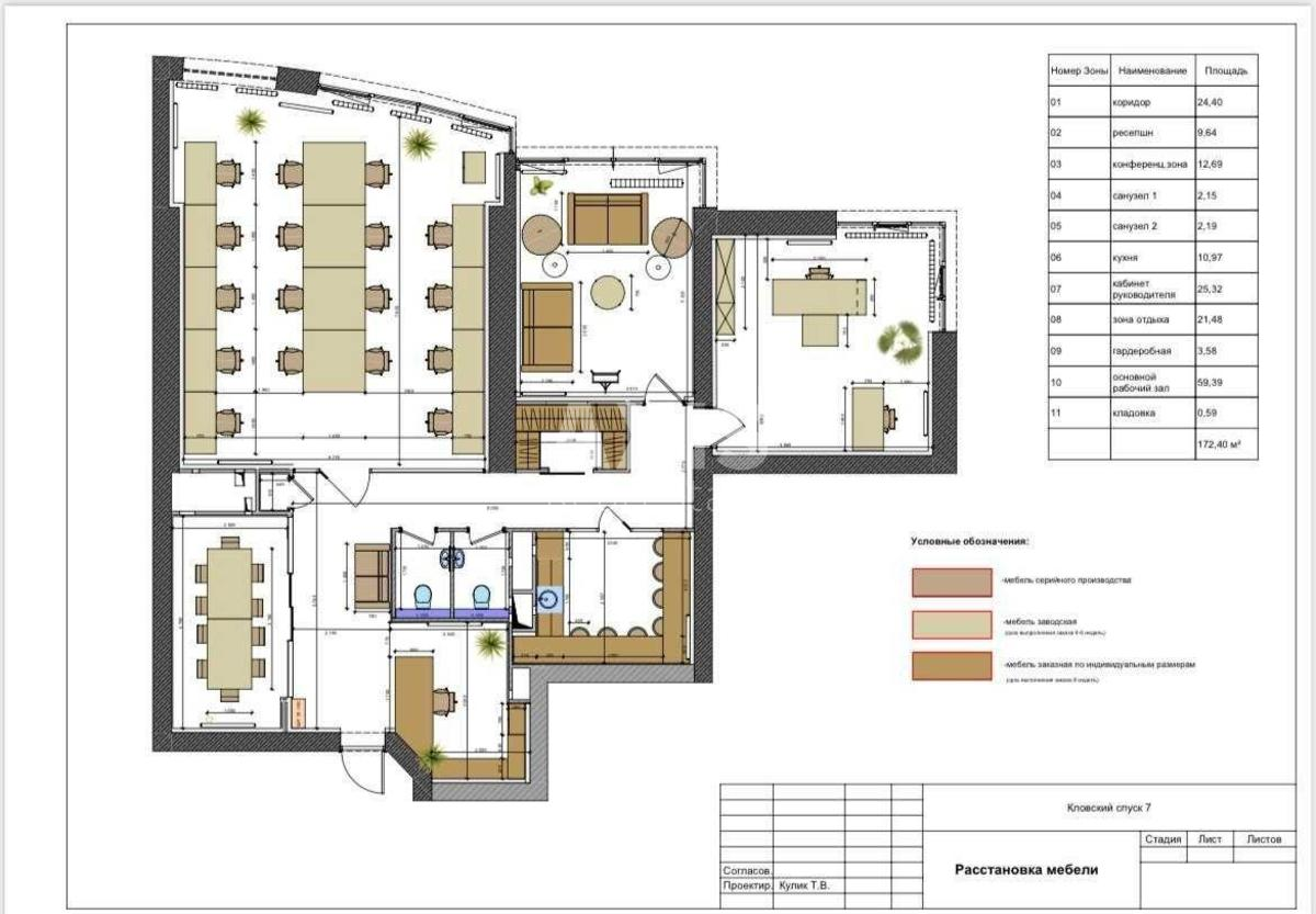 Office uzv. Klovs'kyj 7, 170m2431878