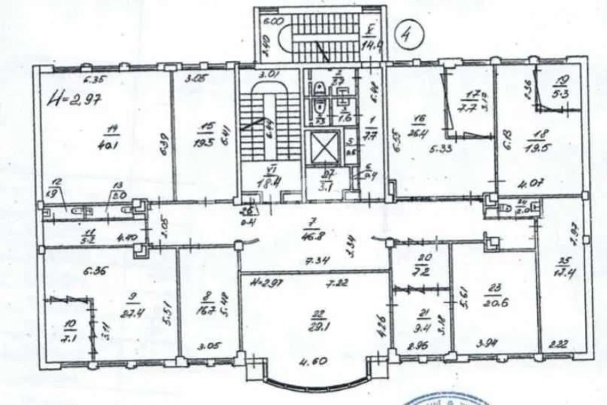 Office vul. Dmytrivs'ka 44А, 330m23195610