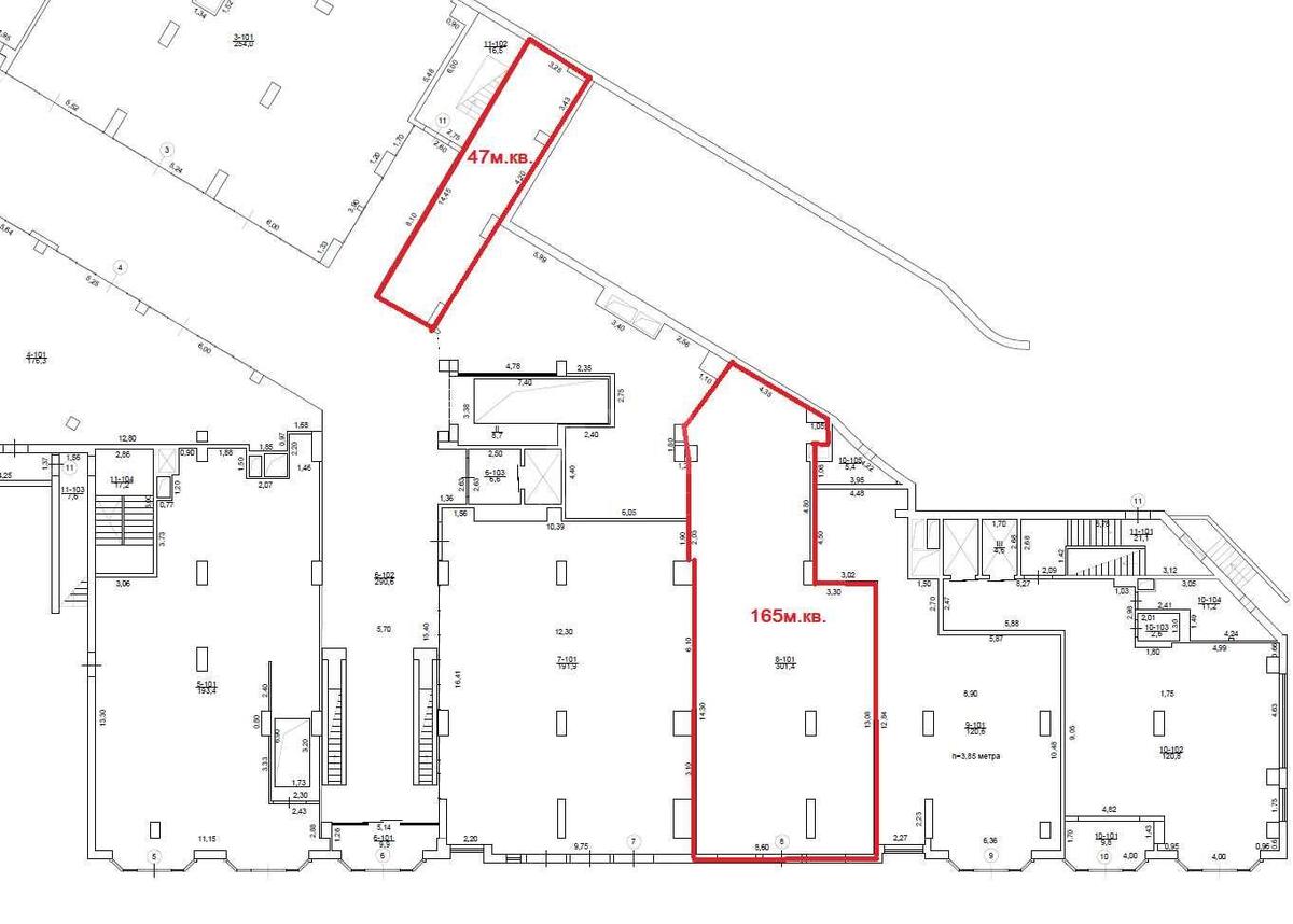 Объект торговли ул. Нижний Вал 3/7, 165м2630167