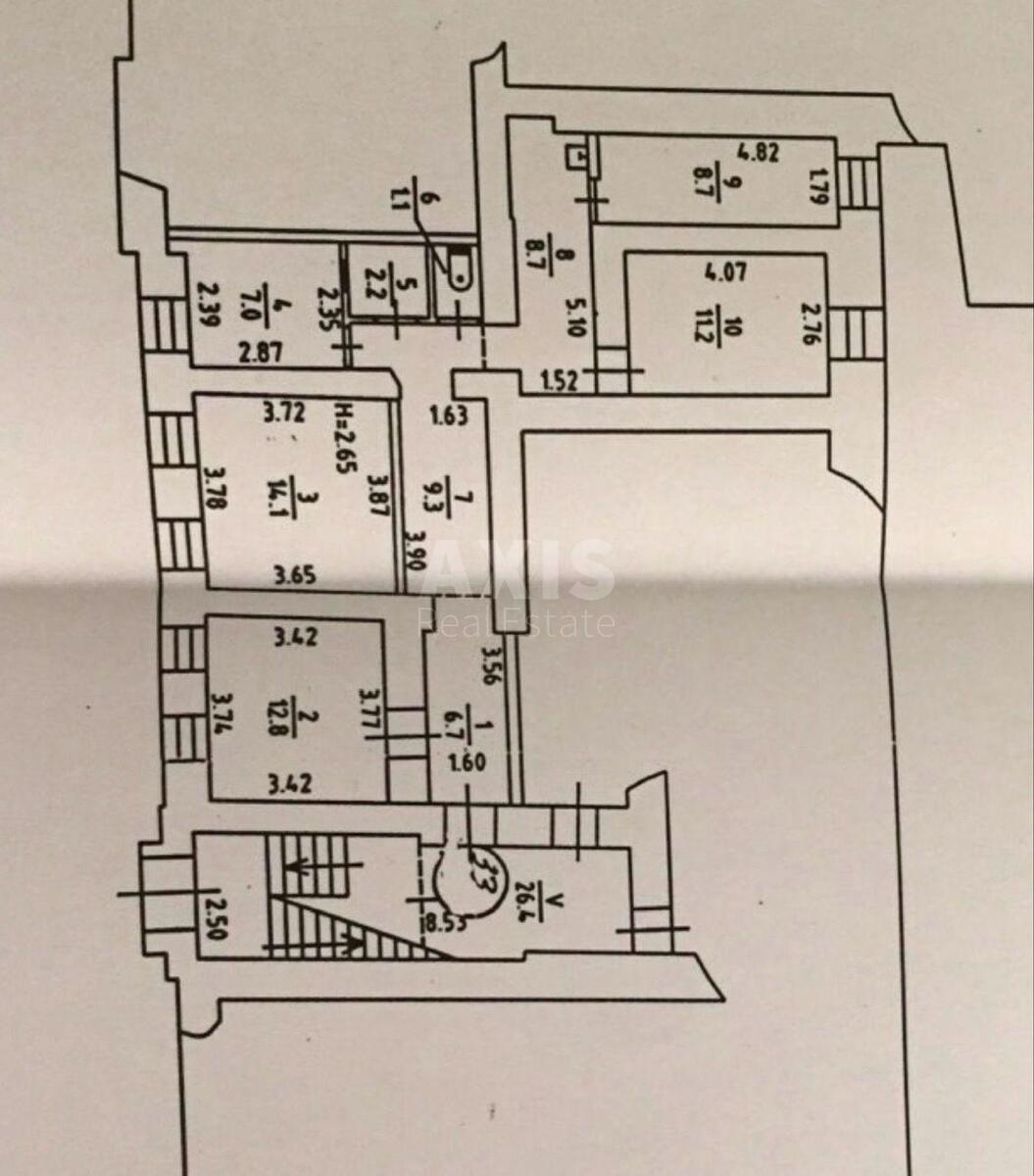 Офис ул. Большая Васильковская 82А, 82м2621696