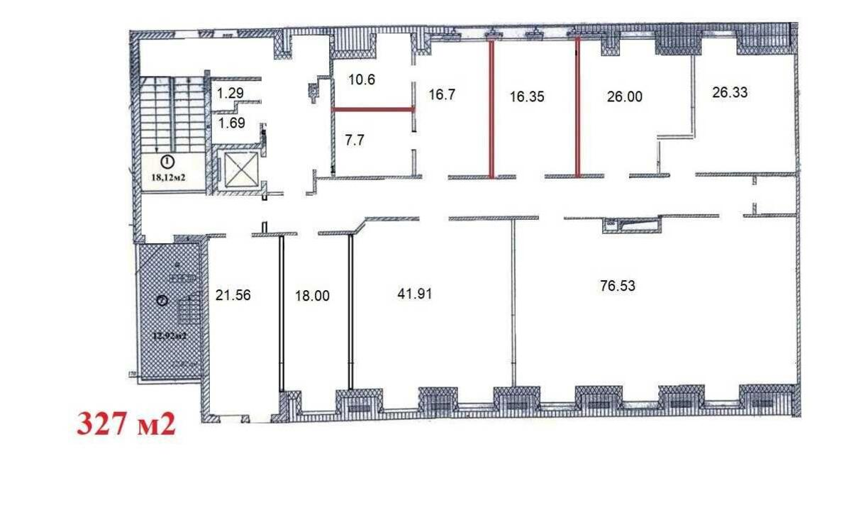 Офис ул. Спасская 5, 327м25888912