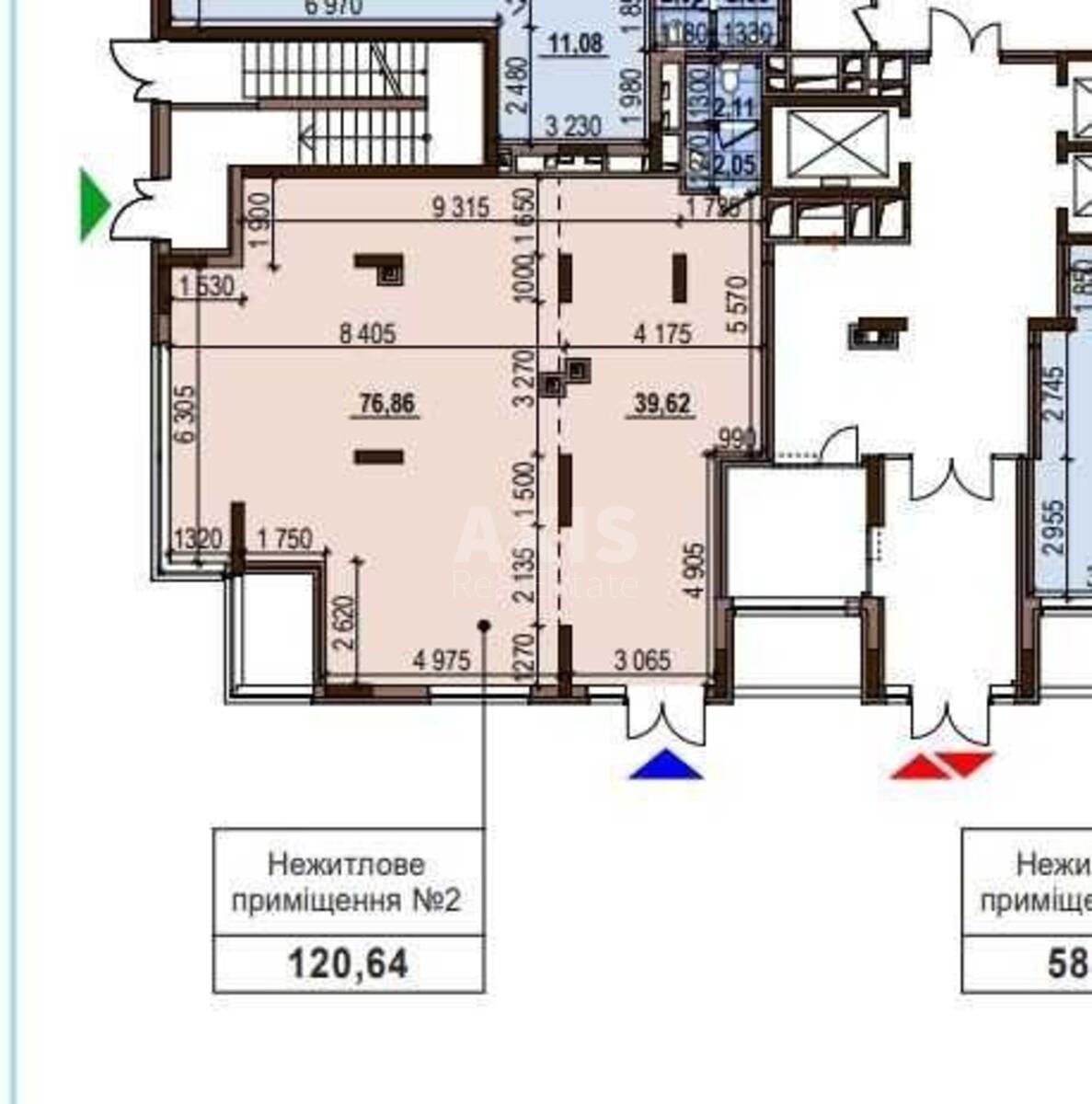 Объект торговли ул. Семьи Кристеров 11, 121м2554463