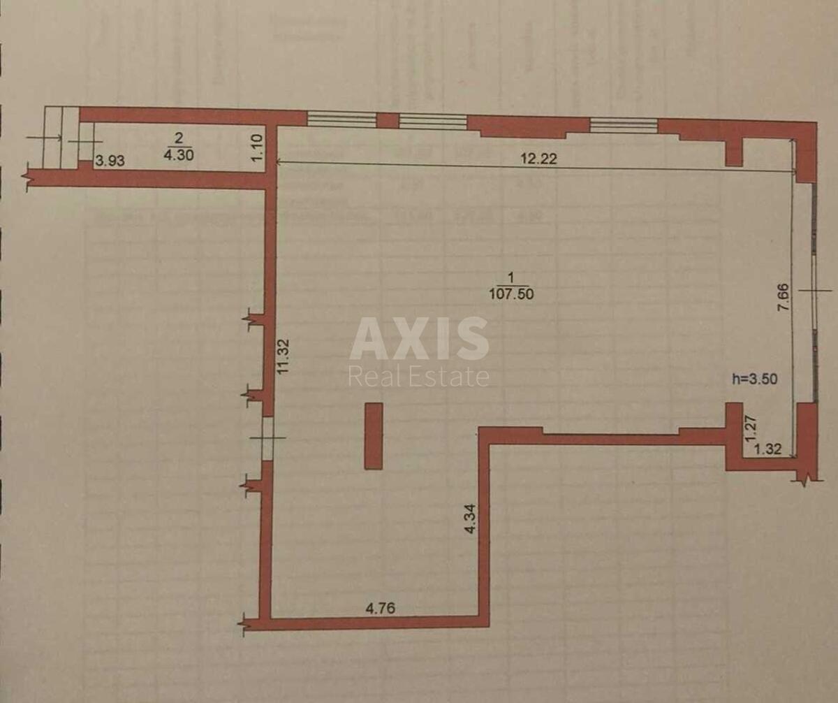 Service object vul. Glybochyc'ka 73, 112m2608266