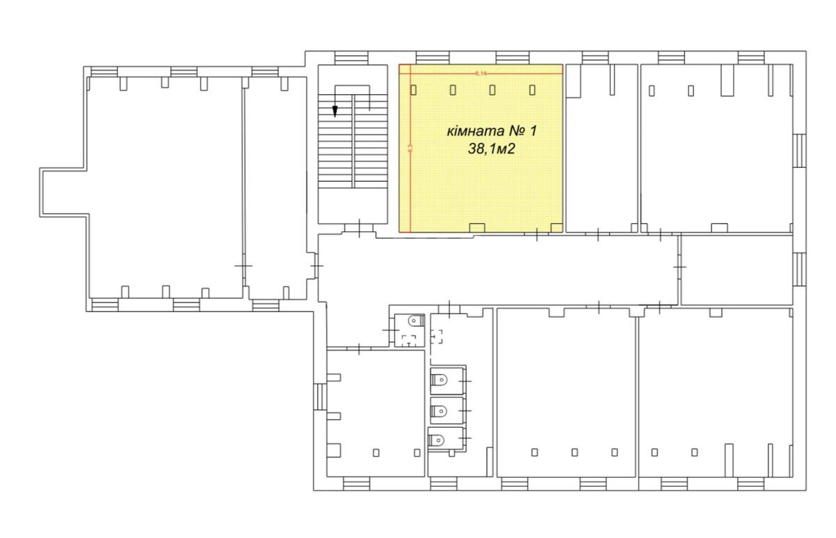 Office vul. Mezhygirs'ka 87А, 38m2602947