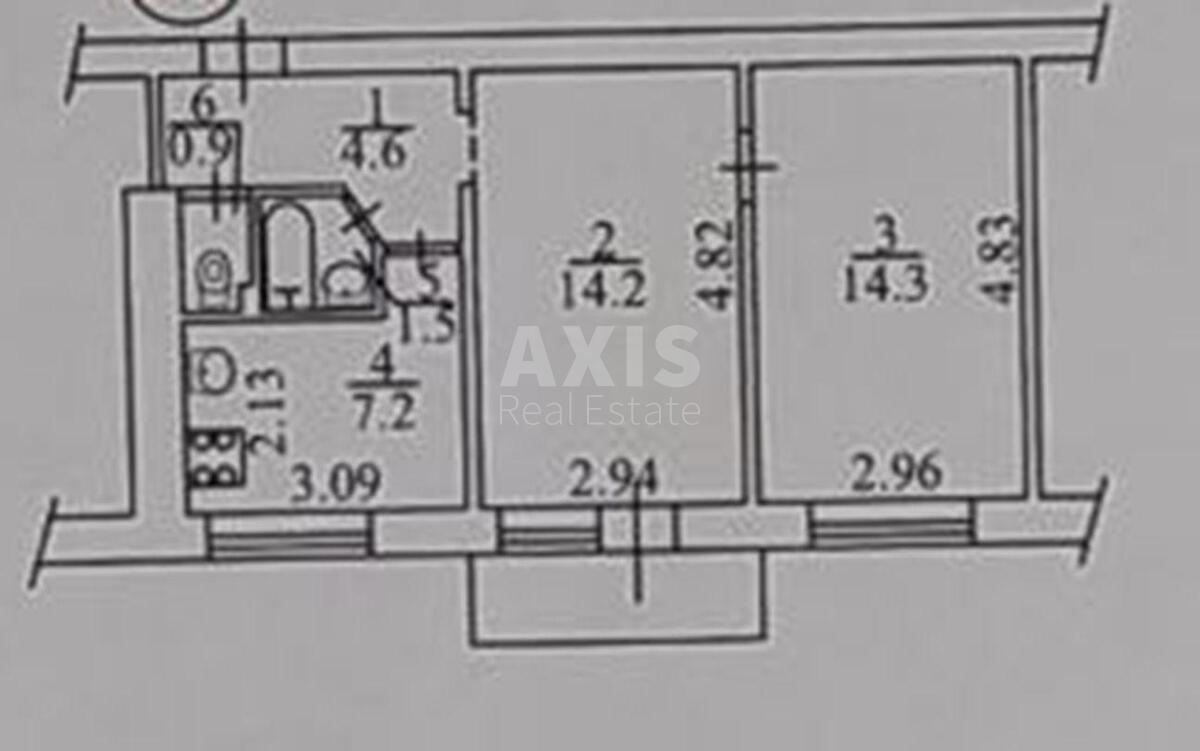 2k apartment vul. Degtjarivs'ka 585790412