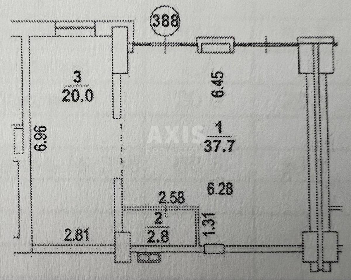 Офис ул. Михаила Максимовича 24, 56м2635706