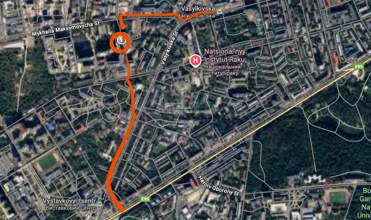 1k apartment vul. Myhajla Maksymovycha 34Б6400115