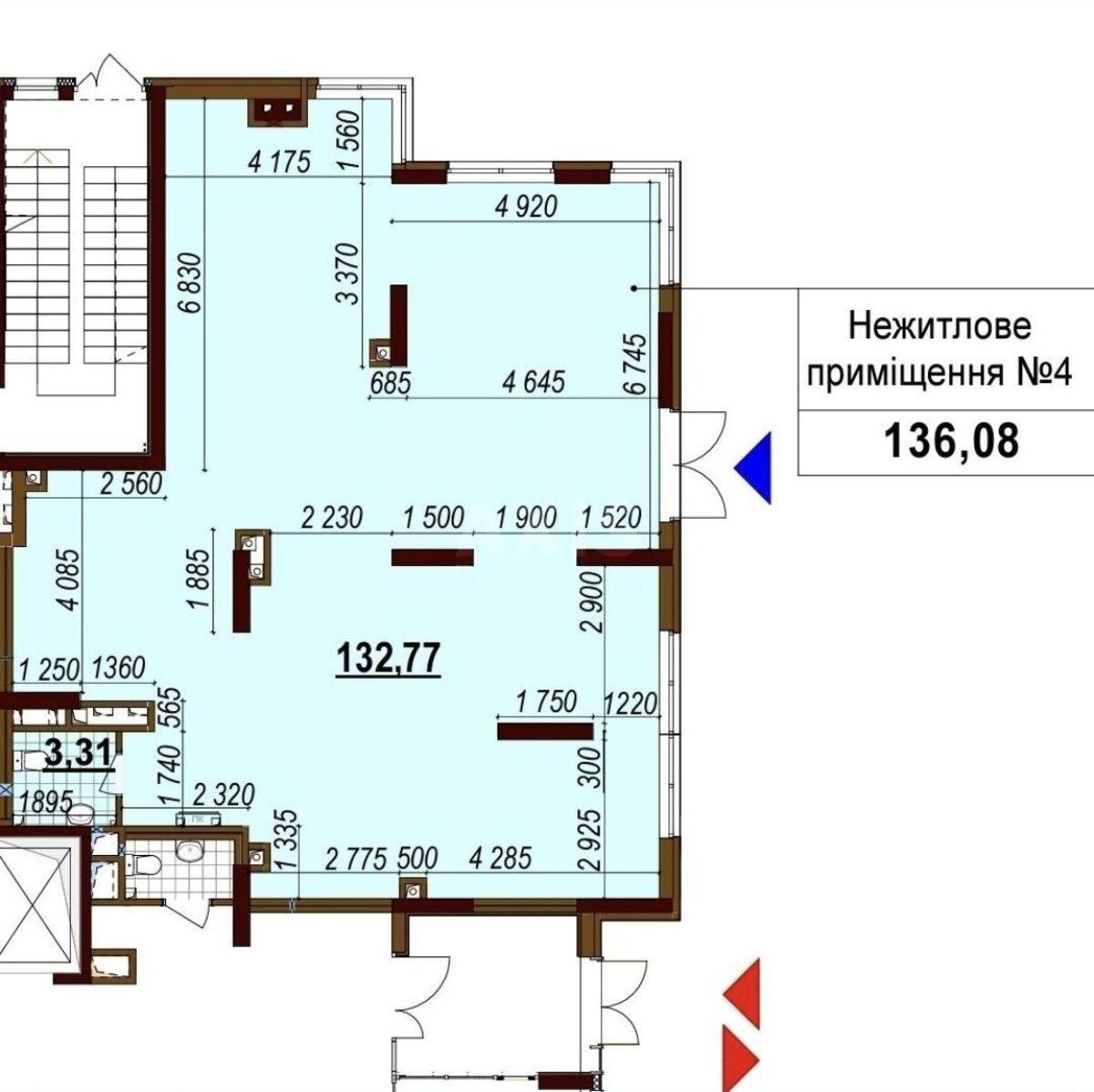 Объект торговли ул. Семьи Кристеров 14Б, 136м2626204