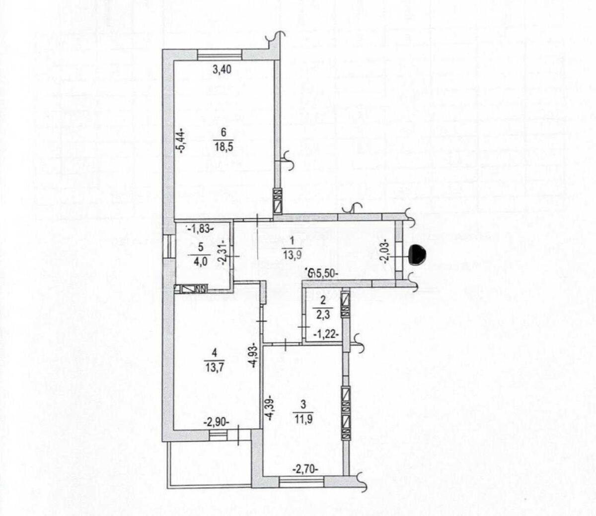 2k apartment vul. Metrologichna 109627398