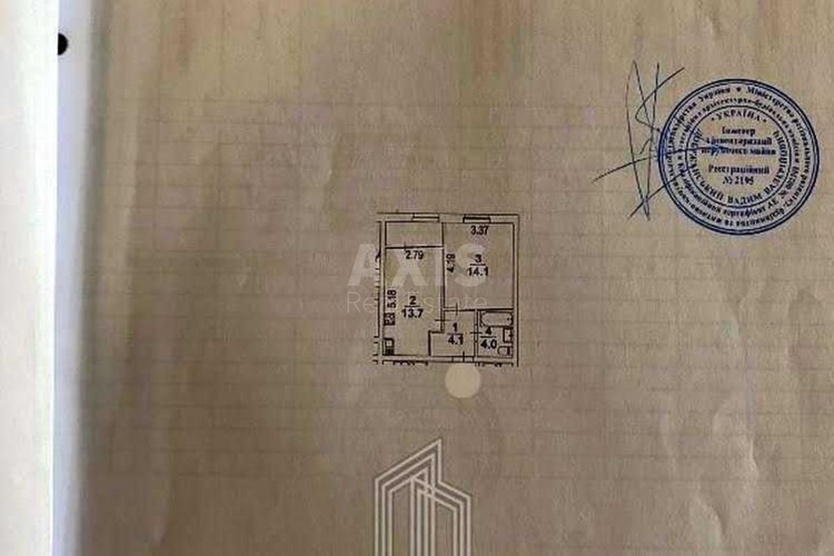 1k apartment vul. Myhajla Maksymovycha 28Е3