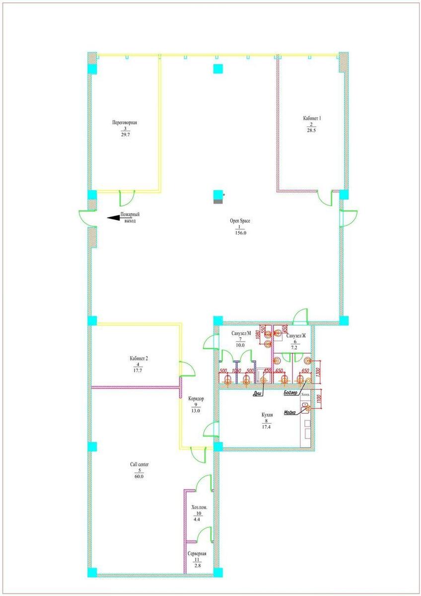 Office vul. Borshhagivs'ka 154, 387m25870912