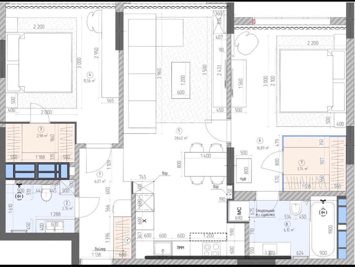 3k apartment shose Zaliznychne 452
