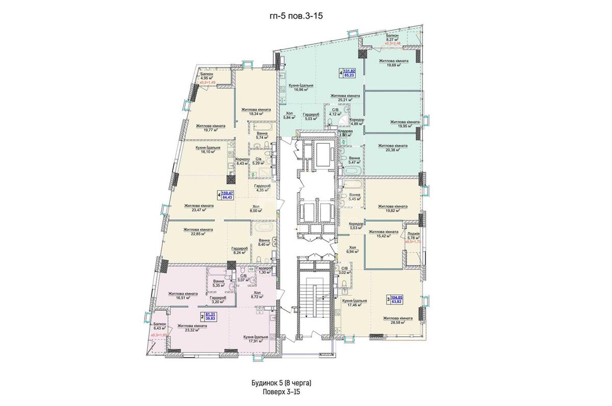 4k apartment vul. Dragomyrova Myhajla 5566291