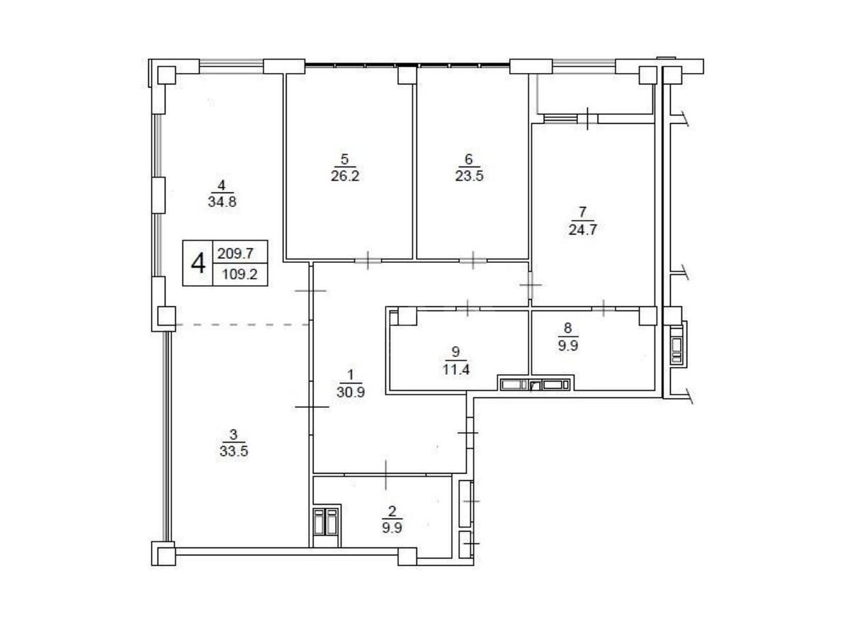 4к квартира ул. Саперное поле 5632990