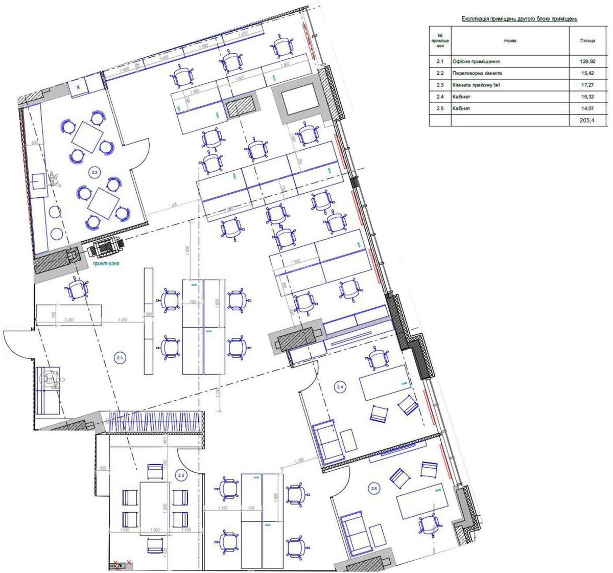Офис ул. Московская 32/2, 205м2570535