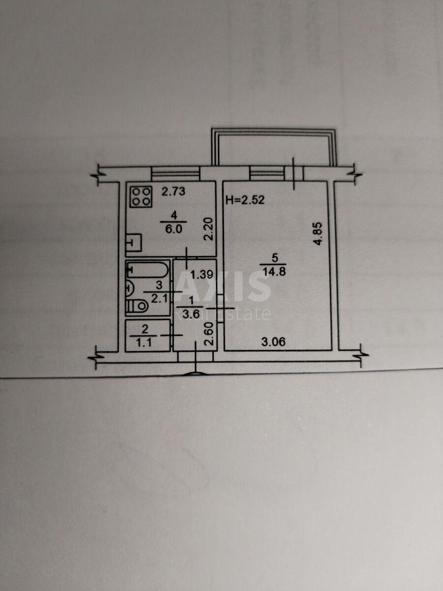 1k apartment prov. Mezhovyj 55693511