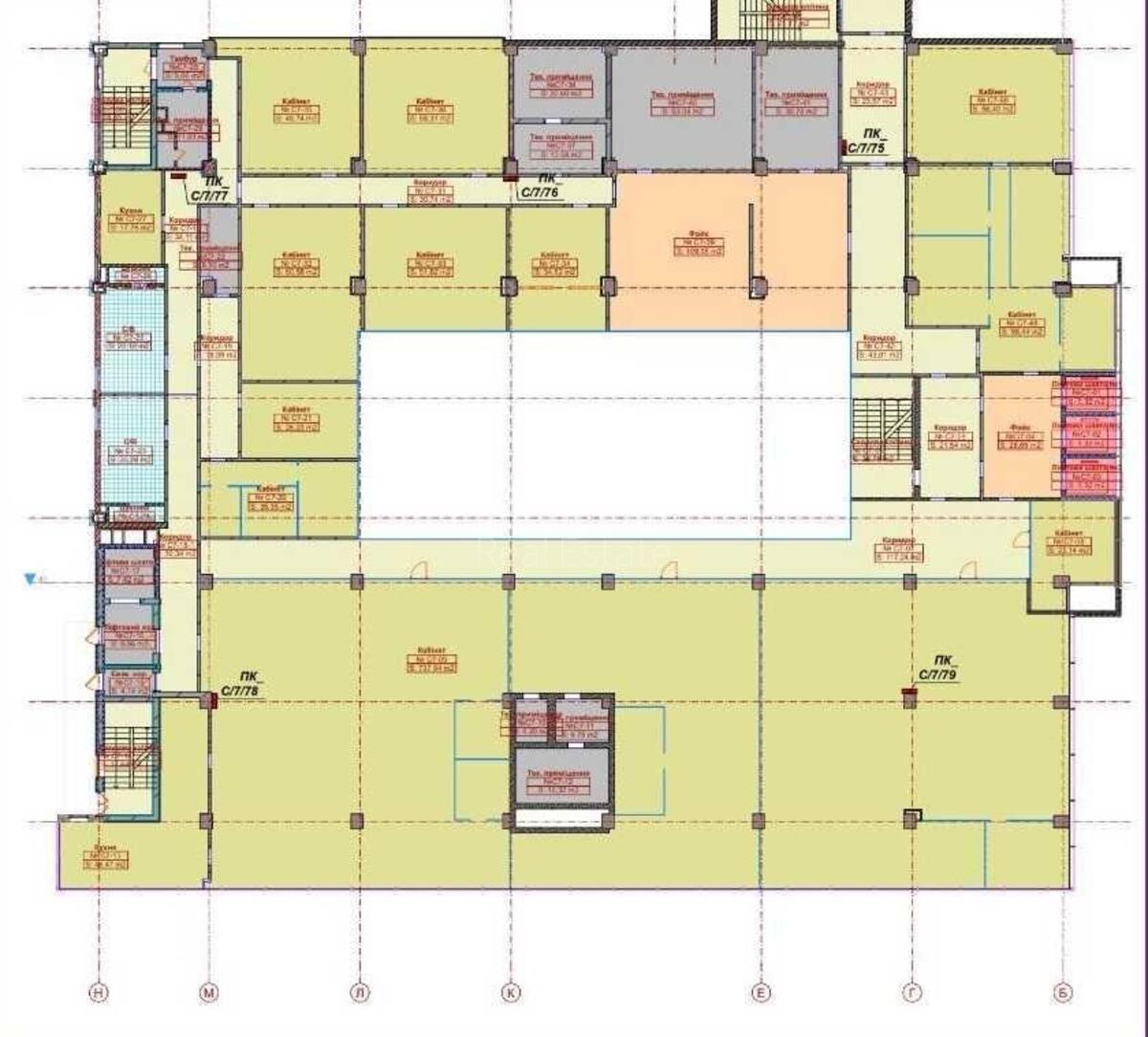 Office vul. Get'mana Vadyma 6, 2145m25886612
