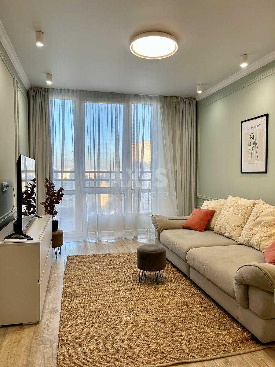 1k apartment nab. Dniprovs'ka 16Г1