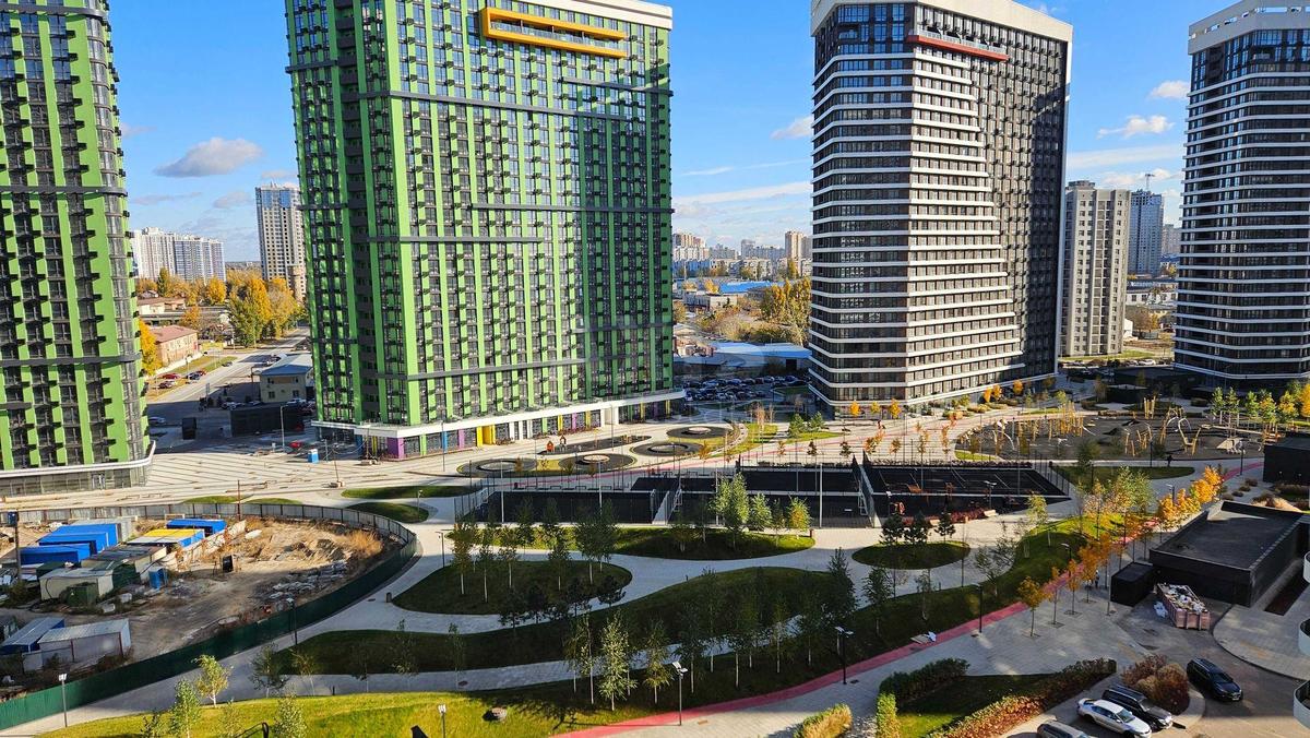 1k apartment nab. Dniprovs'ka 158