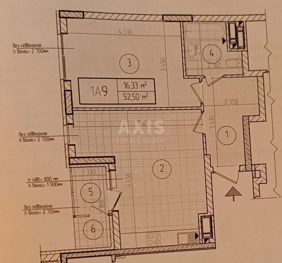 1k apartment vul. Kanal'na 86