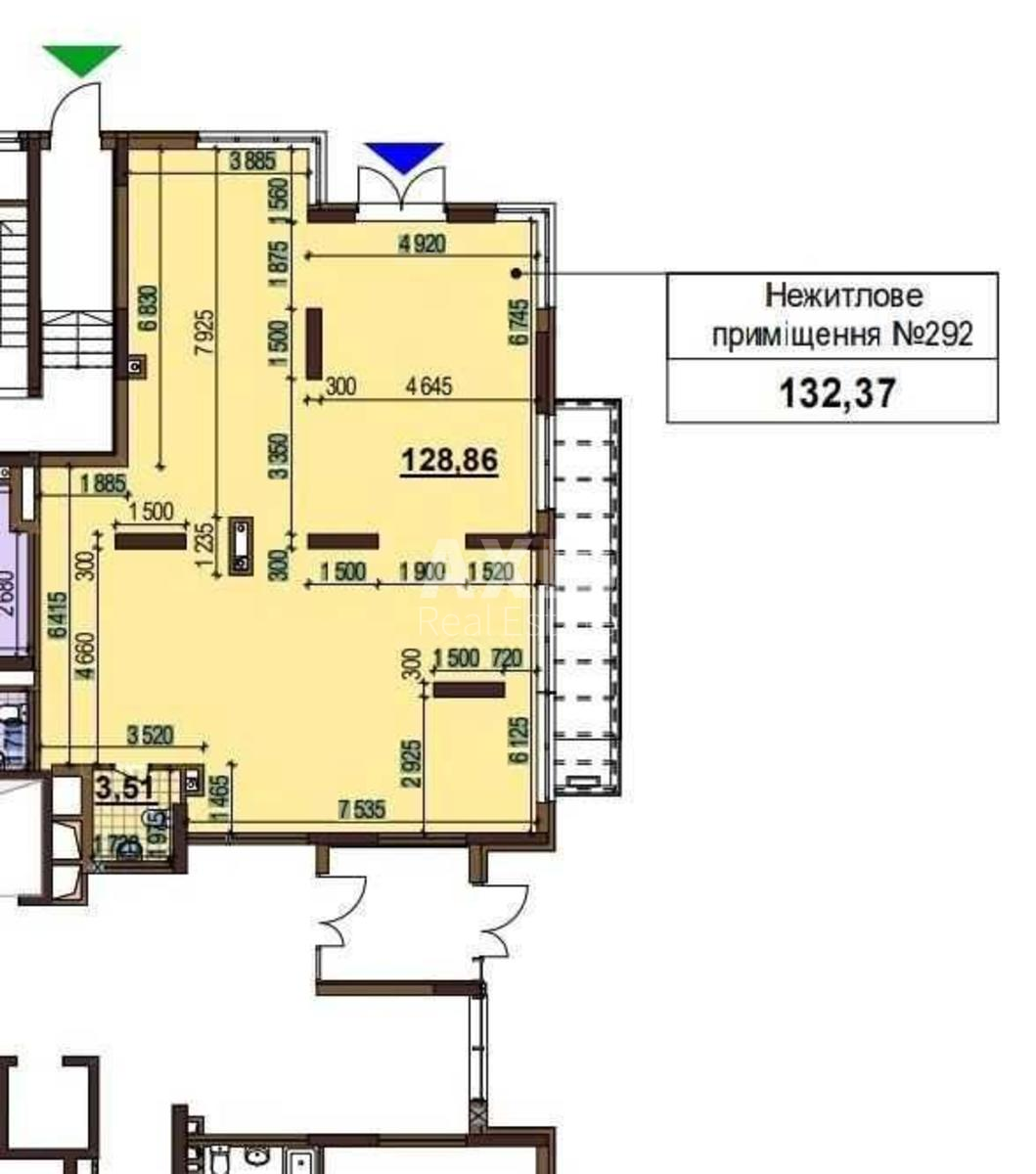 Service object vul. Vsevoloda Zmijenka 34/21, 132m2419994