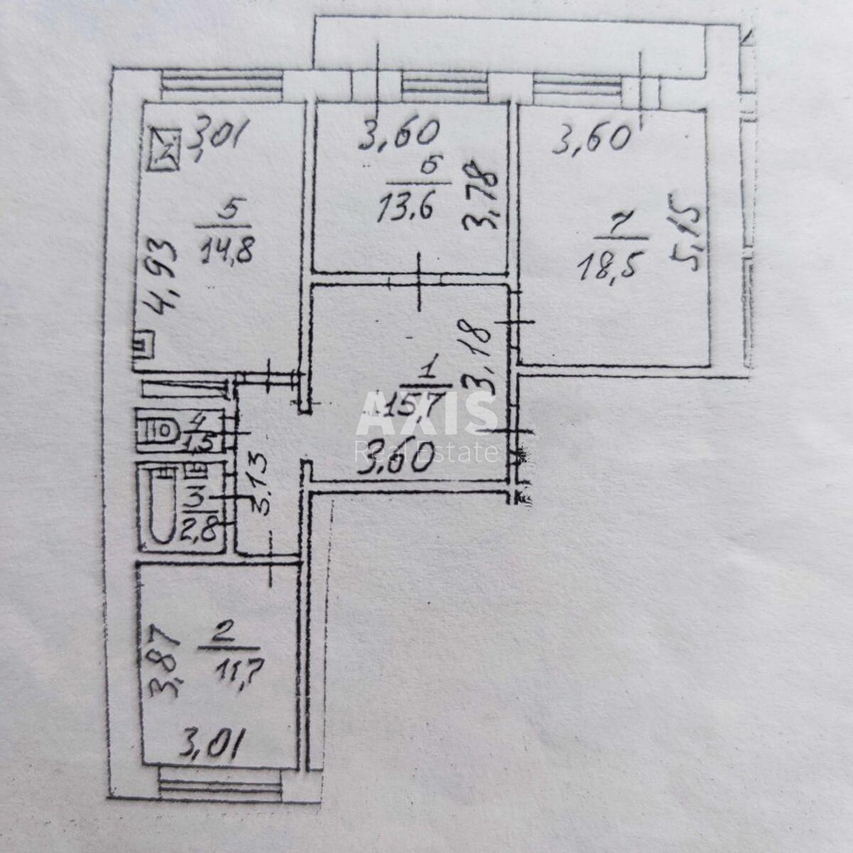 3k apartment pl. Svjatoshyns'ka 15702912