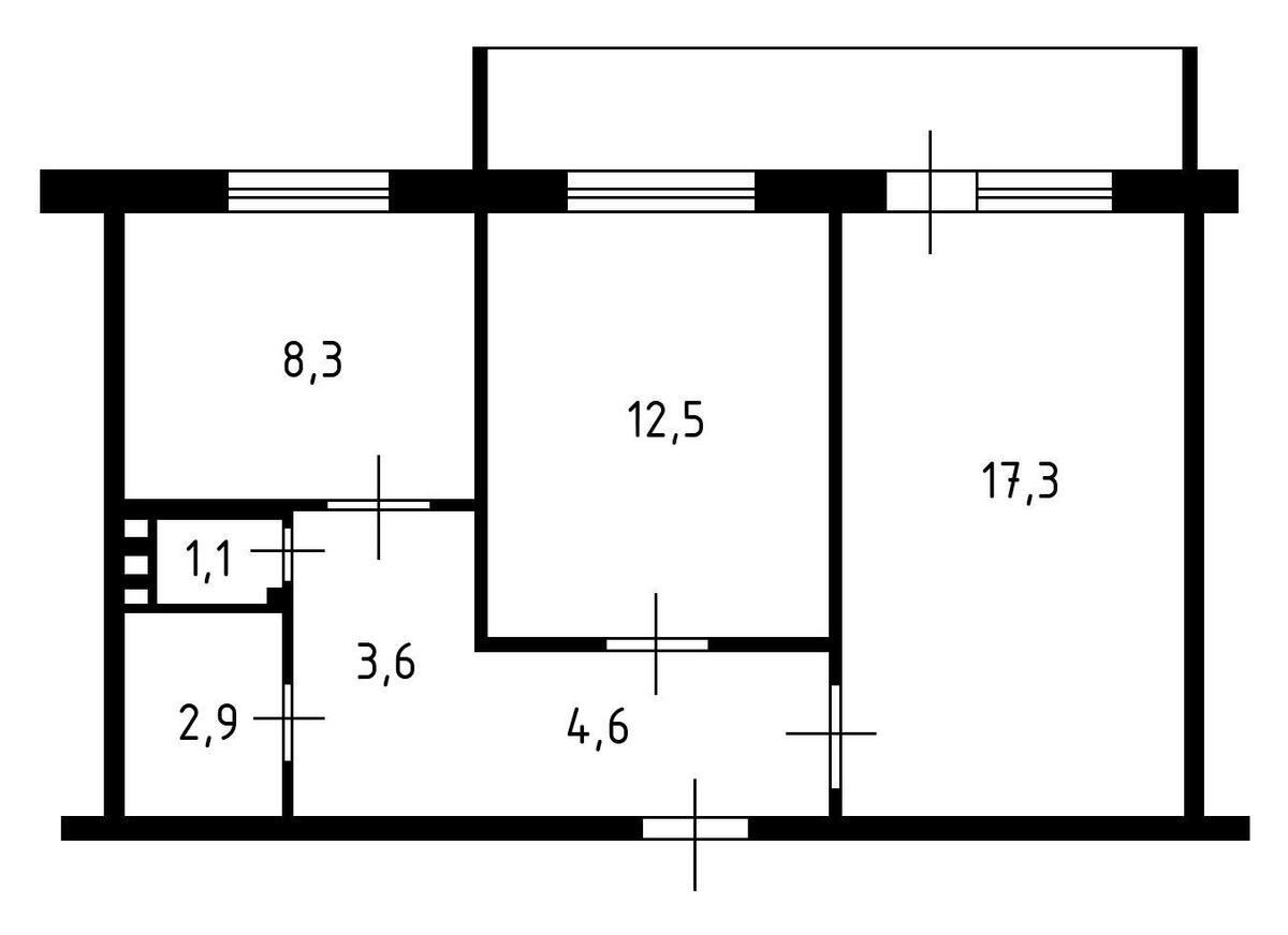 2k apartment vul. Verbyc'kogo Arhitektora 9Ж5935011